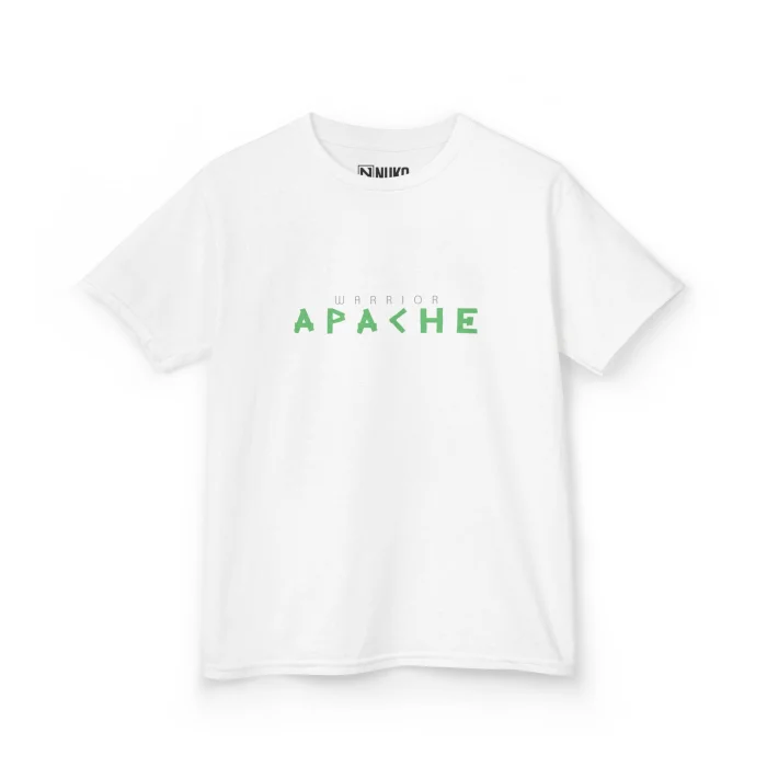 T-shirt Dziecięcy z nadrukiem Apache Warrior ver 2