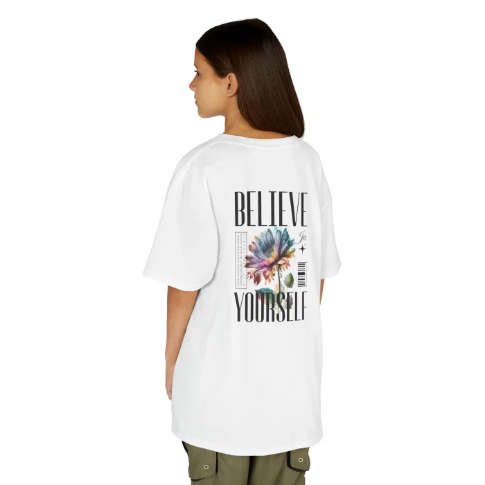 T-shirt Dziecięcy z nadrukiem Believe in Yourself