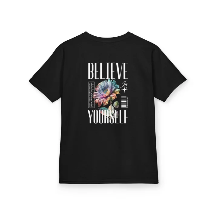 T-shirt Dziecięcy z nadrukiem Believe in Yourself