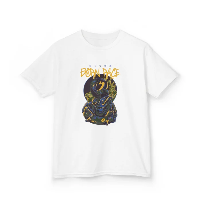T-shirt Dziecięcy z nadrukiem Born to Race