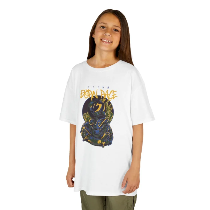 T-shirt Dziecięcy z nadrukiem Born to Race