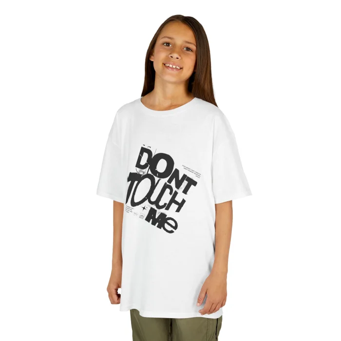 T-shirt Dziecięcy z nadrukiem Don't Touch Me