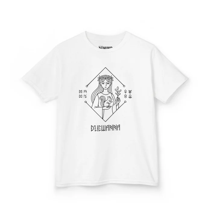 T-shirt Dziecięcy z nadrukiem Dziewanna