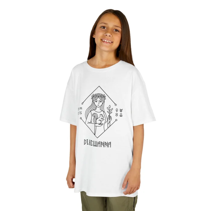 T-shirt Dziecięcy z nadrukiem Dziewanna
