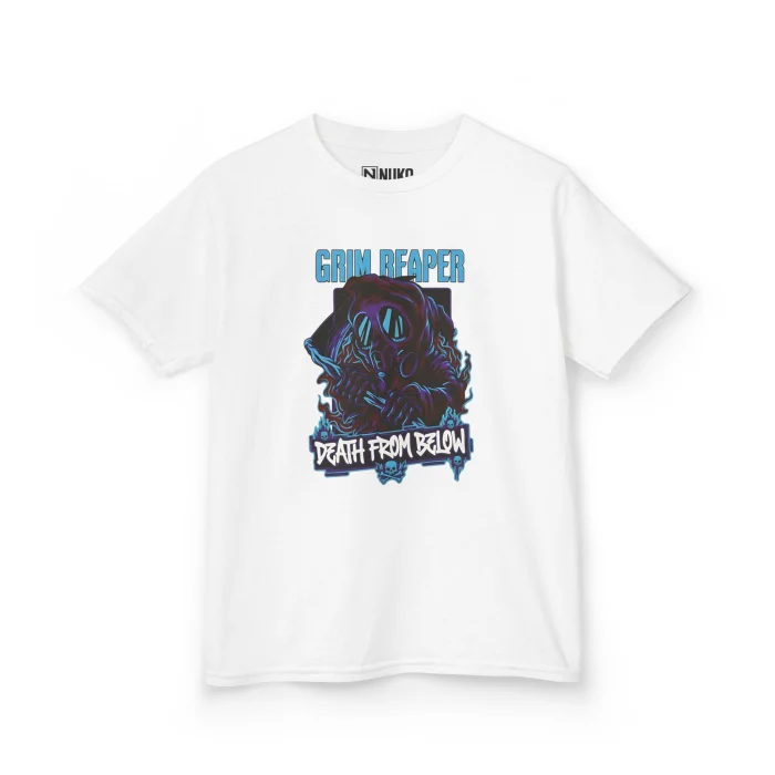 T-shirt Dziecięcy z nadrukiem Grim Reaper