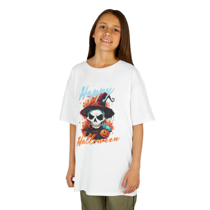 T-shirt Dziecięcy z nadrukiem Happy Halloween