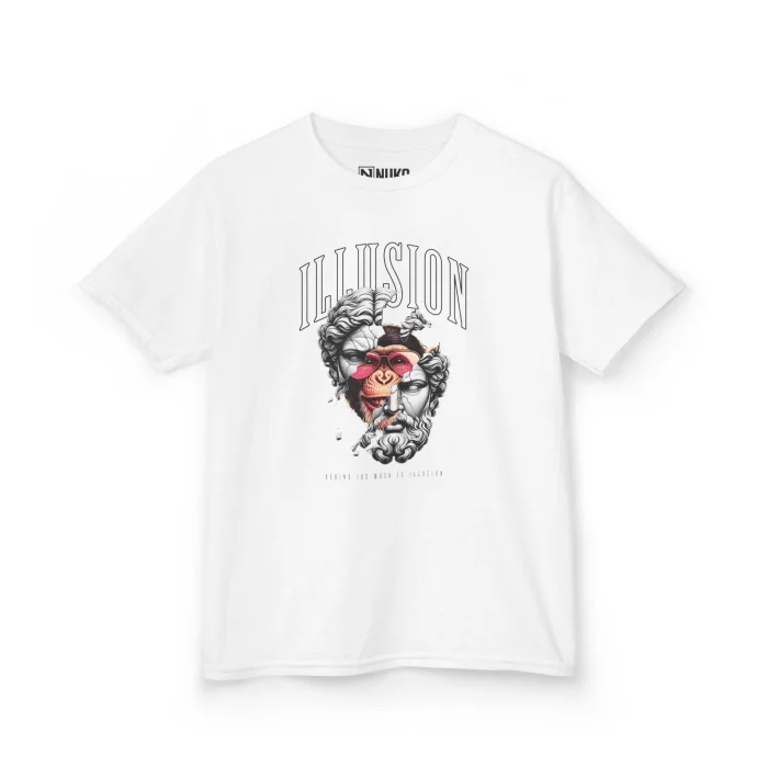 T-shirt Dziecięcy z nadrukiem Illusion