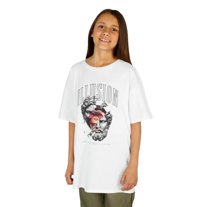 T-shirt Dziecięcy z nadrukiem Illusion