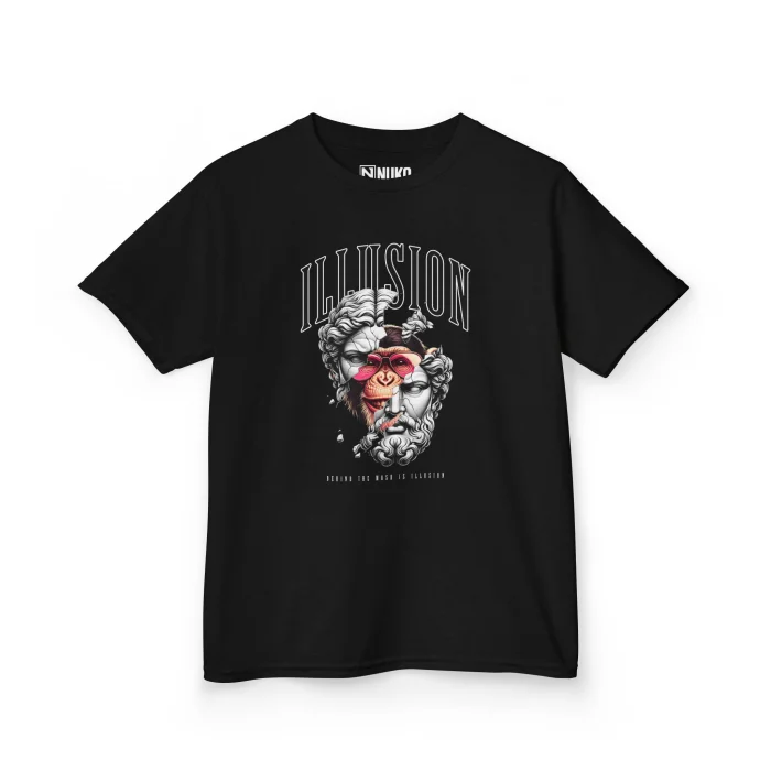 T-shirt Dziecięcy z nadrukiem Illusion