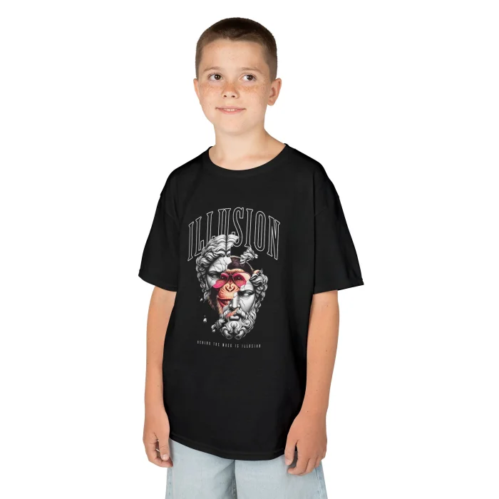 T-shirt Dziecięcy z nadrukiem Illusion