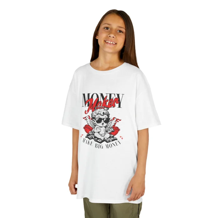 T-shirt Dziecięcy z nadrukiem Money Maker