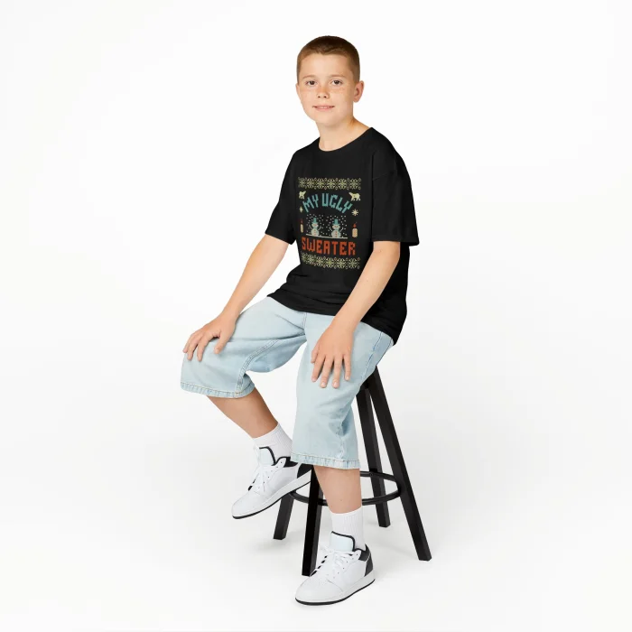 T-shirt Dziecięcy z nadrukiem My Ugly Sweater