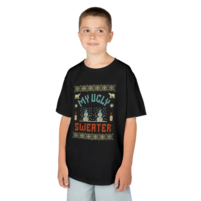 T-shirt Dziecięcy z nadrukiem My Ugly Sweater