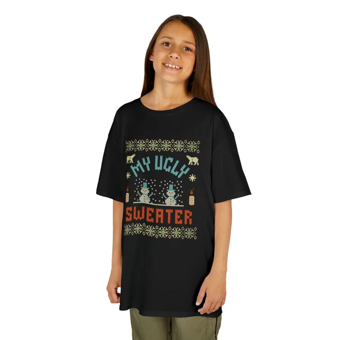 T-shirt Dziecięcy z nadrukiem My Ugly Sweater