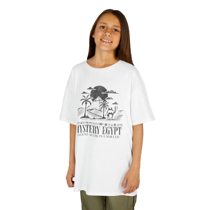 T-shirt Dziecięcy z nadrukiem Mystery Egypt