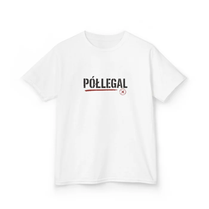 T-shirt Dziecięcy z nadrukiem Półlegal