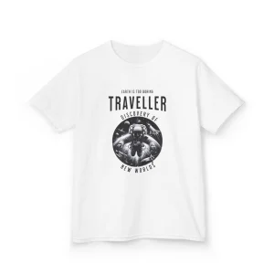 T-shirt Dziecięcy z nadrukiem Traveller in Space