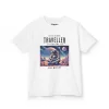 T-shirt Dziecięcy z nadrukiem Traveller with Teddy