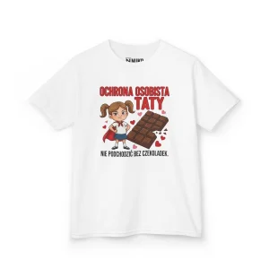 T-shirt Dziecięcy z nadrukiem Ochrona Osobista Taty