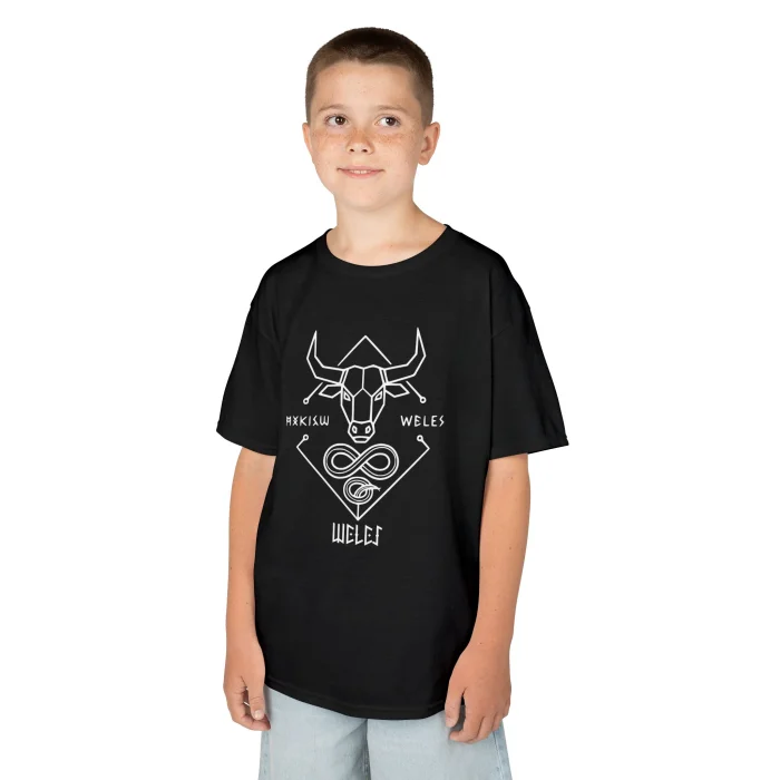 T-shirt Dziecięcy z nadrukiem Weles