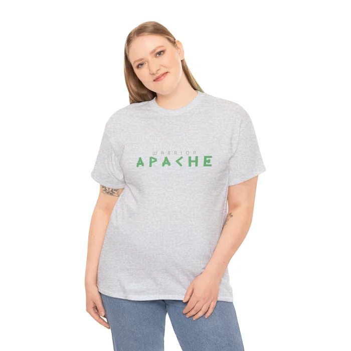 T-shirt z nadrukiem Apache Warrior ver 2
