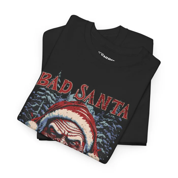 T-shirt z nadrukiem Bad Santa