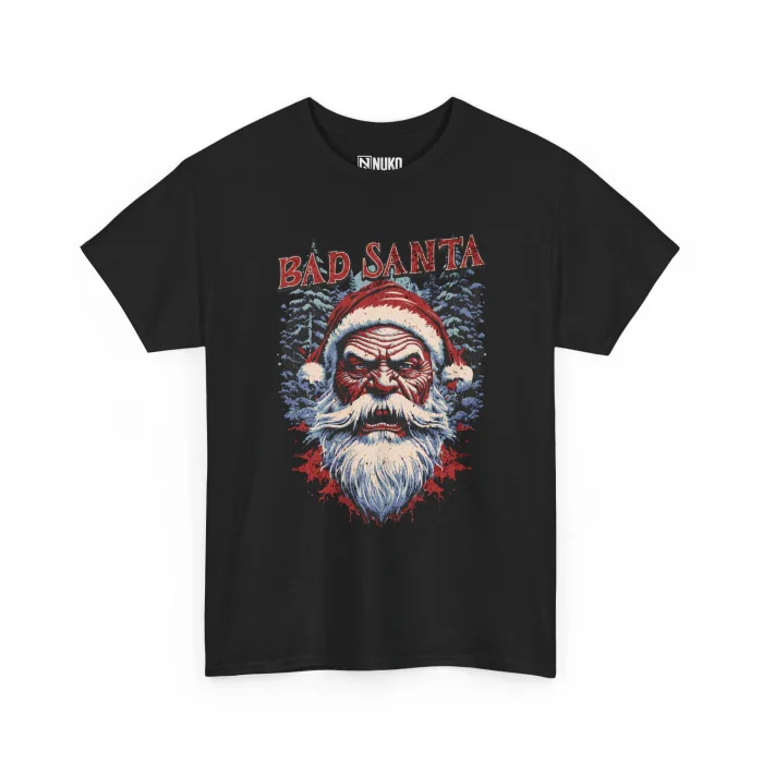 T-shirt z nadrukiem Bad Santa