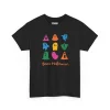 T-shirt z nadrukiem Boo Halloween