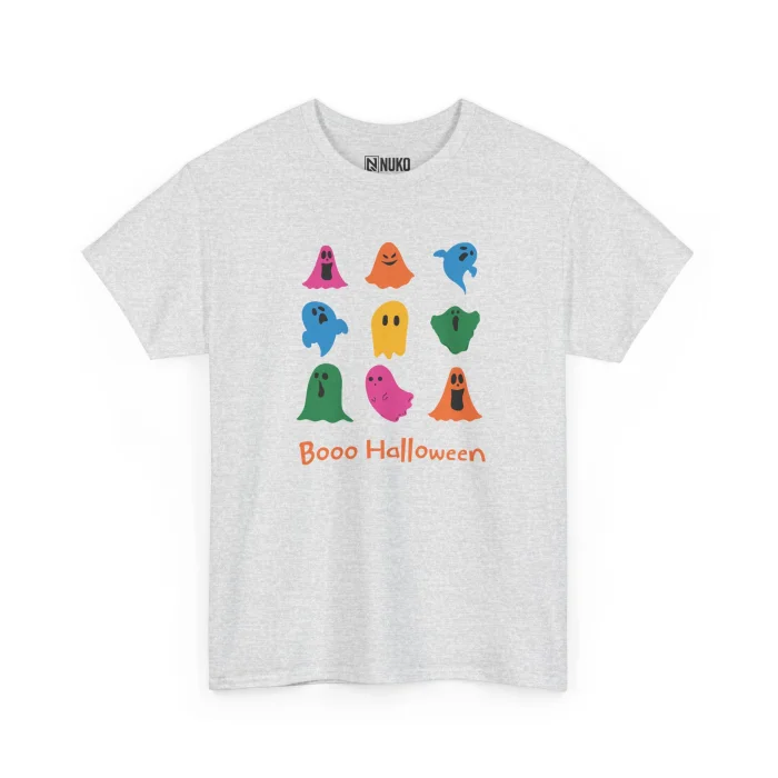 T-shirt z nadrukiem Boo Halloween