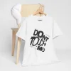 T-shirt z nadrukiem Don't Touch Me
