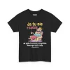 T-shirt z nadrukiem Babcia - Królowa Rodziny