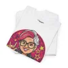 T-shirt z nadrukiem Odlotowa Babcia
