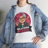 T-shirt z nadrukiem Odlotowa Babcia
