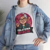 T-shirt z nadrukiem Odlotowa Babcia
