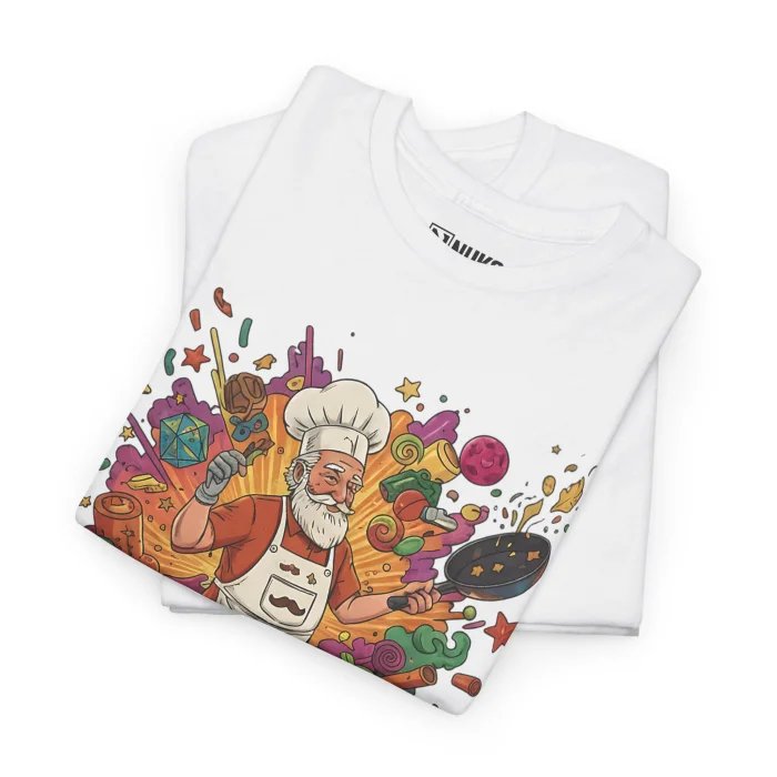 T-shirt z nadrukiem Dziadek - Legenda Kulinarna