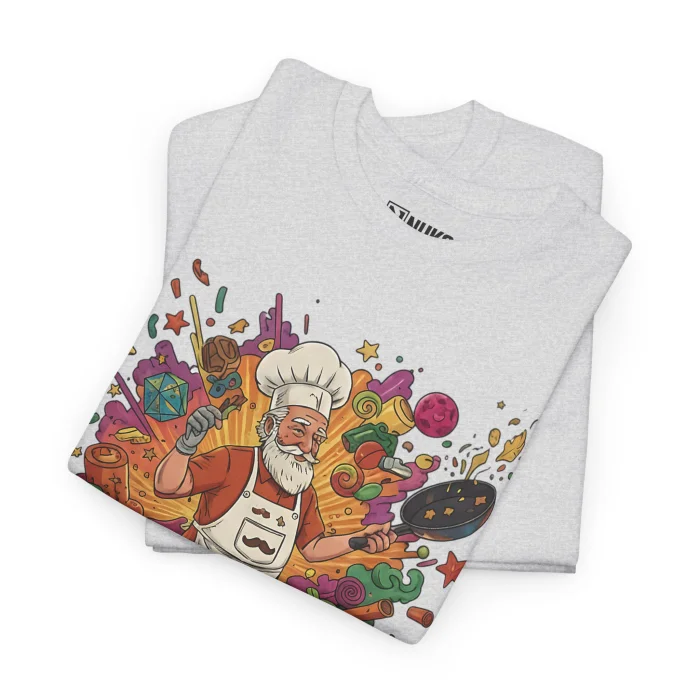 T-shirt z nadrukiem Dziadek - Legenda Kulinarna