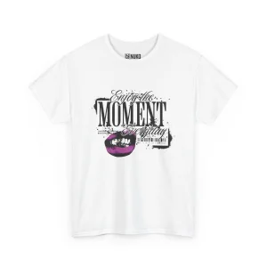 T-shirt z nadrukiem Enjoy The Moment