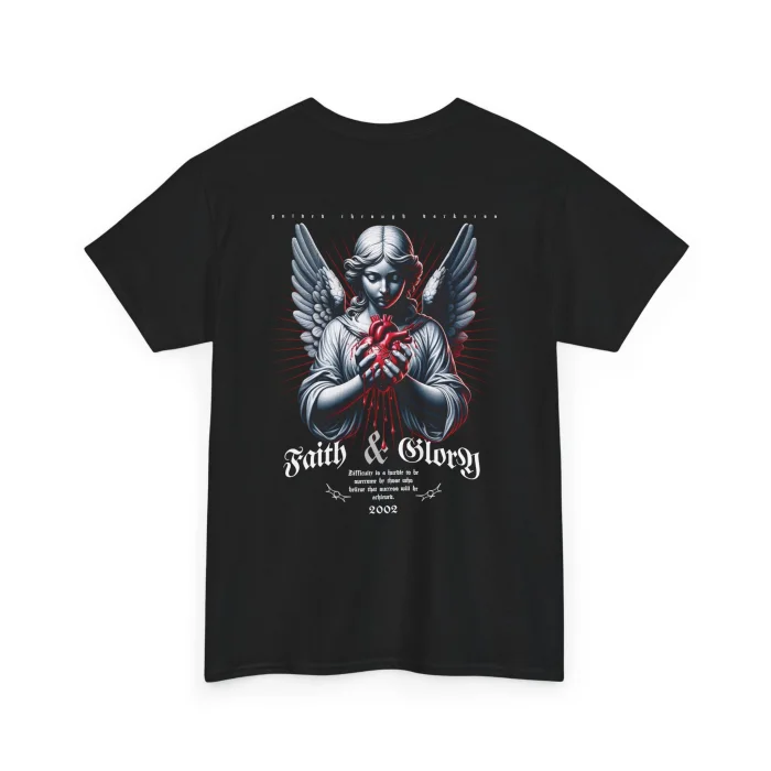 T-shirt z nadrukiem Faith & Glory ver 2