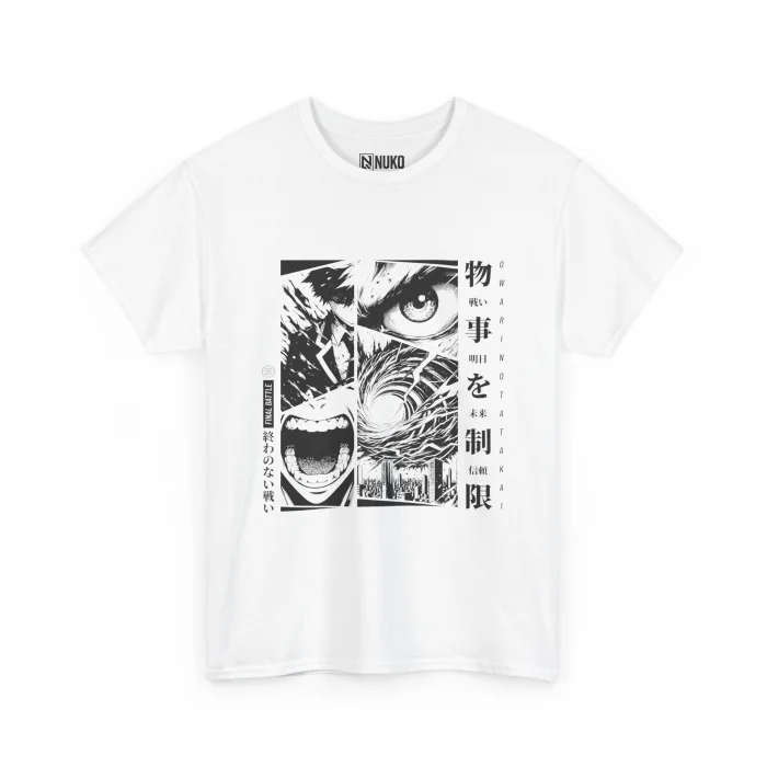 T-shirt z nadrukiem Final Battle