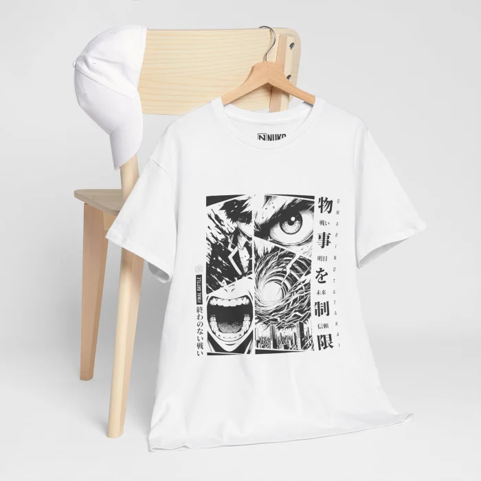 T-shirt z nadrukiem Final Battle