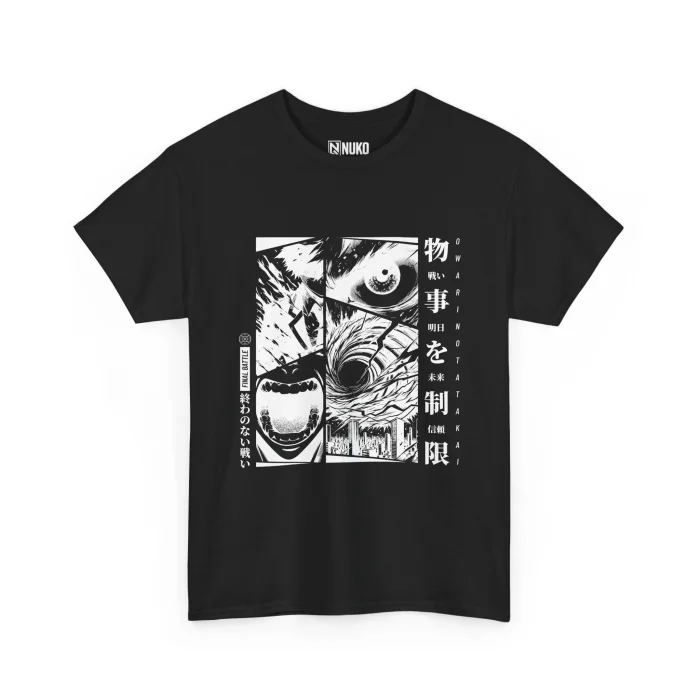 T-shirt z nadrukiem Final Battle