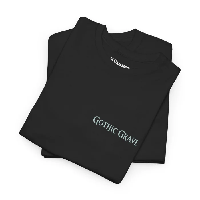 T-shirt z nadrukiem Gothic Grave