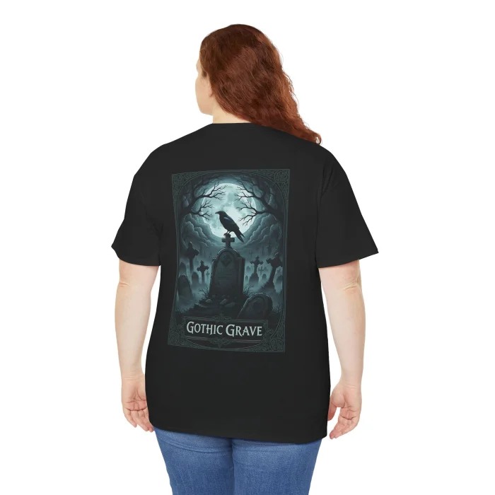 T-shirt z nadrukiem Gothic Grave