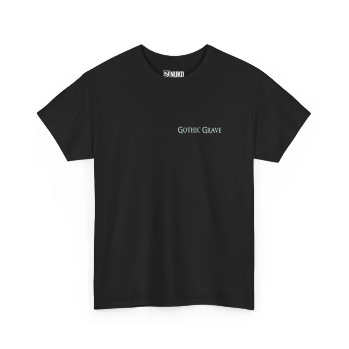 T-shirt z nadrukiem Gothic Grave