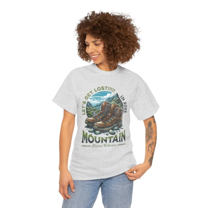 T-shirt z nadrukiem Let's Get Lost