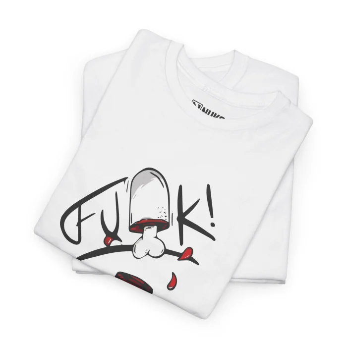 T-shirt z nadrukiem Middle Mood