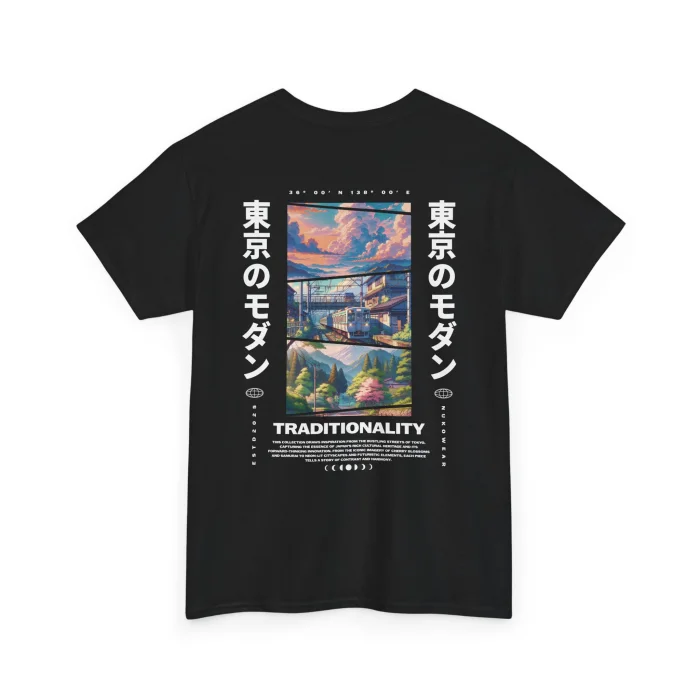 T-shirt z nadrukiem Modern Tokyo