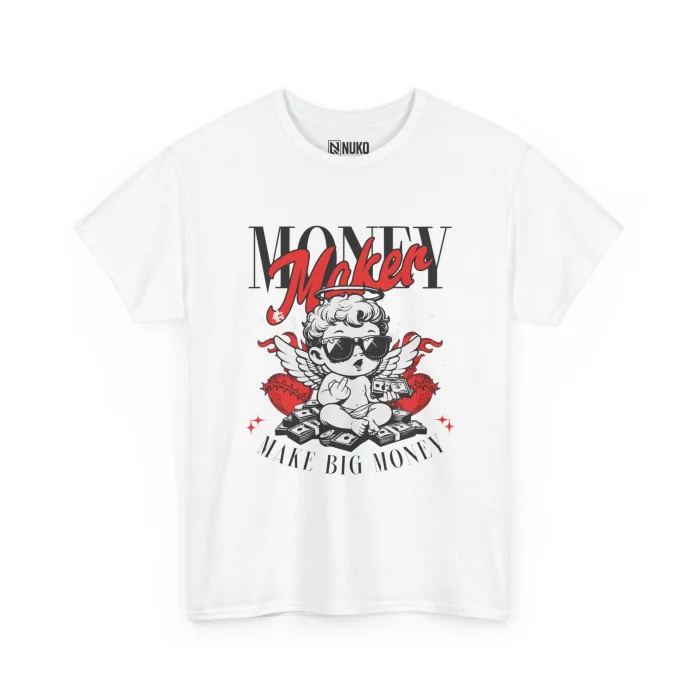 T-shirt z nadrukiem Money Maker