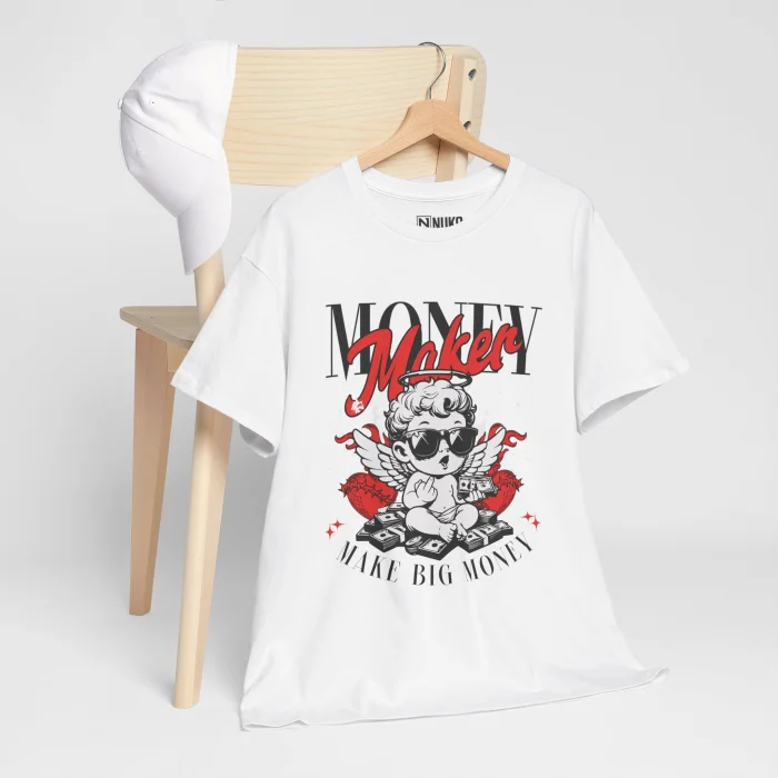 T-shirt z nadrukiem Money Maker