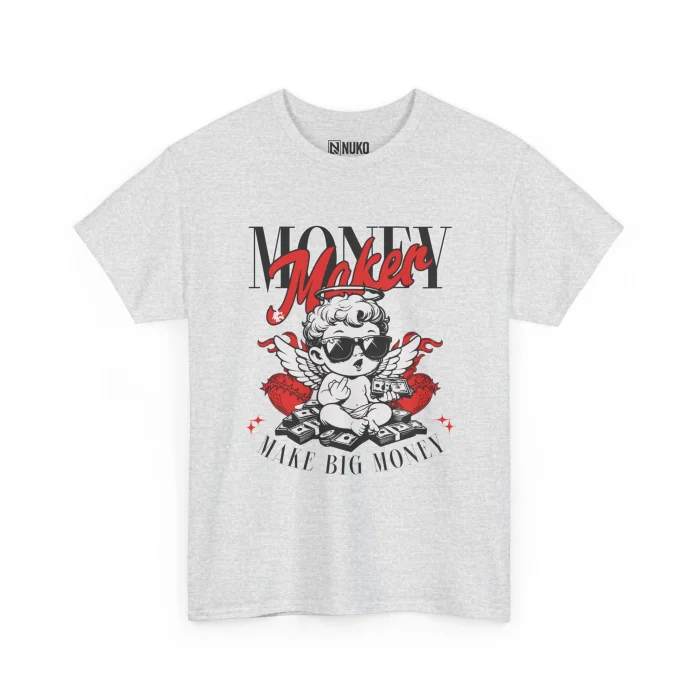 T-shirt z nadrukiem Money Maker